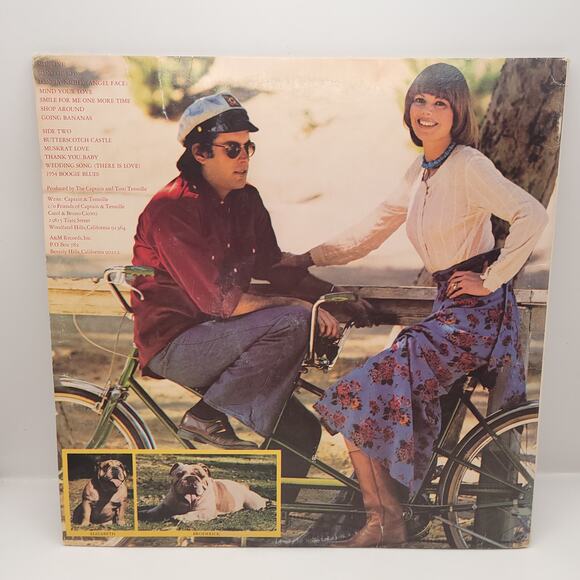 Captain and Tennille Song of Joy Vinyl Record 1976 - Picture 2 of 7